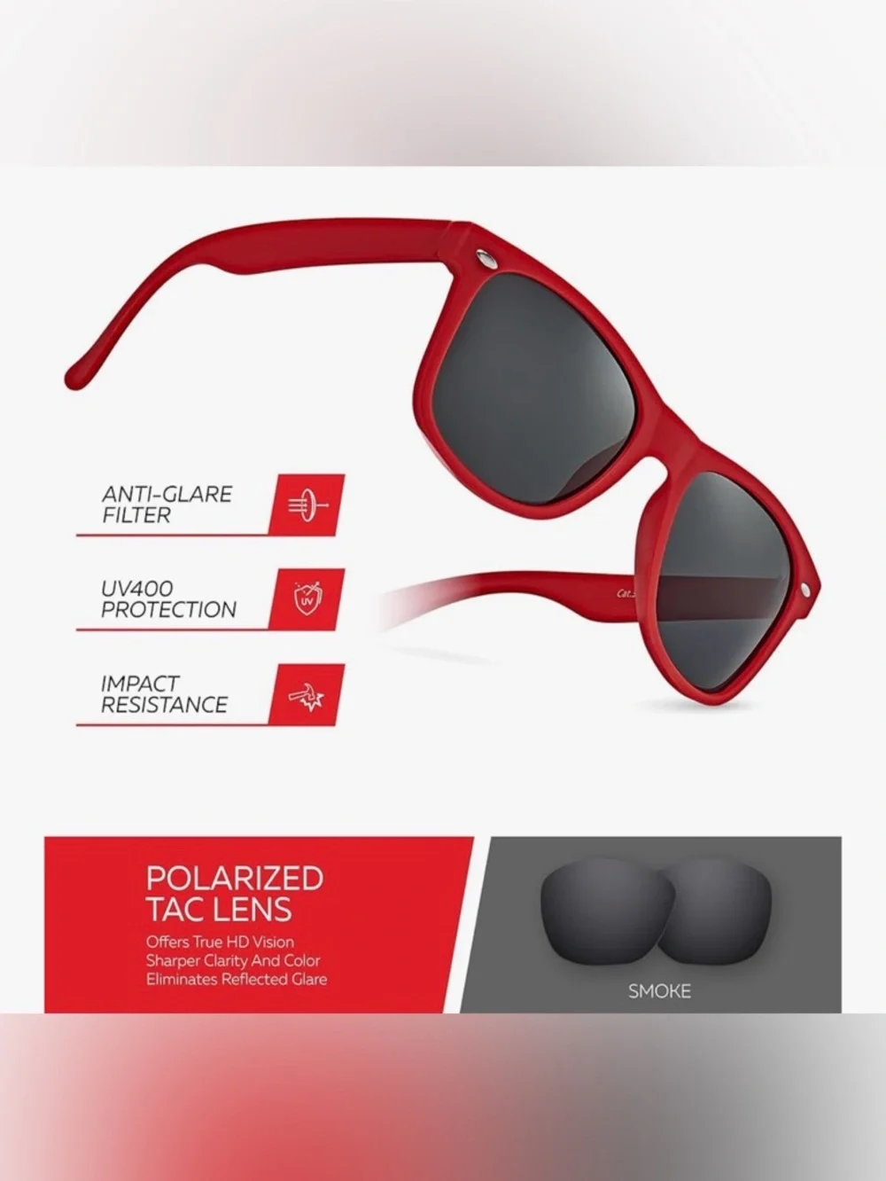 Retro Rewind Polarized Sunglasses for Men and Women UV Protection Summer NWT